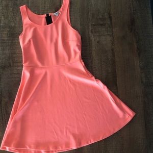 Charlotte Russe short neon dress.